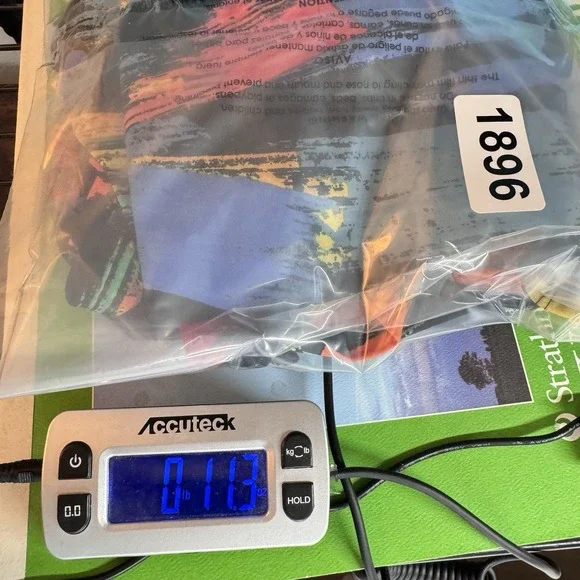 Jess & Jane Aspen Dress Sz L Bold Abstract Comfortable Artsy Art Wear Colorful - Picture 11 of 11